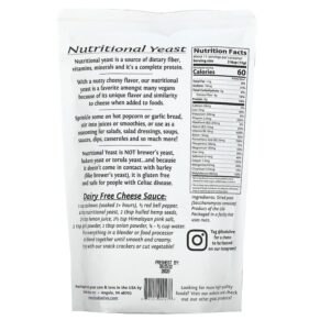 Foods Alive Superfood Non-Fortified Nutritional Yeast 6 oz (170 g) 891551000478