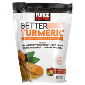 Force Factor Better Turmeric Extra Strength Curcumin Fruit Splash 60 viên 818594017362