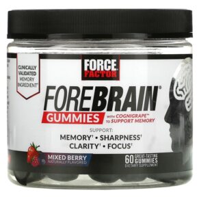 Force Factor Forebrain Memory Support Mixed Berry 60 viên 818594015429