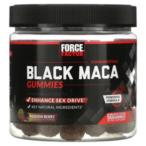 Force Factor Fundamentals Black Maca Passion Berry 60 viên 818594016945