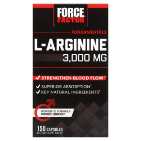 Force Factor L-Arginine 600 mg 150 viên 818594015252