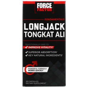 Force Factor Longjack Tongkat Ali 500 mg 30 viên 818594014903