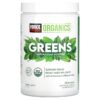 Force Factor Organics Greens Superfood Powder Fresh Apple 11.1 oz (316 g) 818594018963