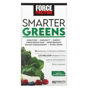 Force Factor Smarter Greens 90 viên 818594017089