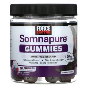 Force Factor Somnapure Melatonin Dream Berry 5 mg 120 viên 818594015207