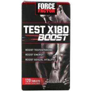 Force Factor Test X180 Boost Male Testosterone Booster 120 viên 818594014774