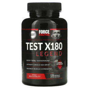Force Factor Test X180 Legend Testosterone Booster 120 viên 818594016990