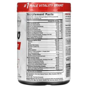 Force Factor Test X180 Pre-Workout Fruit Punch 14.7 oz (417 g) 818594019021