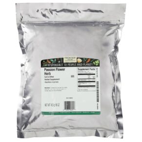Frontier Co-op Cut & Sifted Passion Flower Herb 16 oz (453 g) 089836006257
