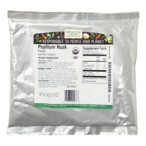 Frontier Co-op Organic Psyllium Husk Powder 16 oz (453 g) 089836029386