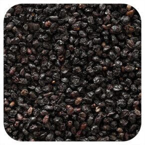 Frontier Co-op Organic Whole European Elderberries 16 oz (453 g) 089836027306