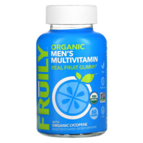 Fruily Organic Men's Multivitamin + Organic Lycopene Mixed Fruit 60 viên 850019556124
