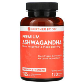 Further Food Premium Ashwagandha Maximum Strength 662.5 mg 120 viên 850006249077