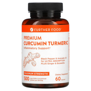 Further Food Premium Curcumin Turmeric Maximum Strength 500 mg 60 viên 850006249152