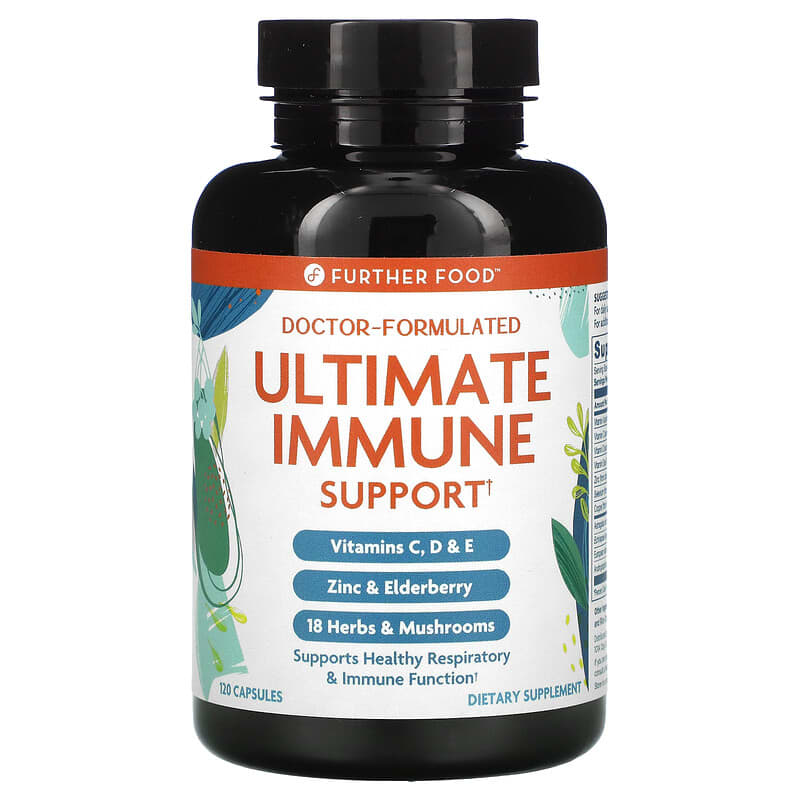 Further Food Ultimate Immune Support 120 Capsules 1 Further Food Ultimate Immune Support 120 viên 850006249268