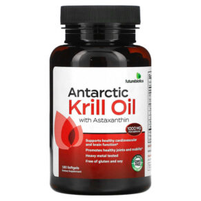 Futurebiotics Antarctic Krill Oil + Astaxanthin 500 mg 180 viên 049479500604
