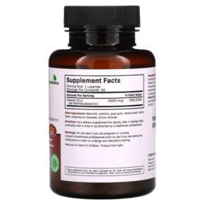 Futurebiotics Methyl B-12 Cherry 5.000 mcg 90 Vegetarian Lozenges 049479501106