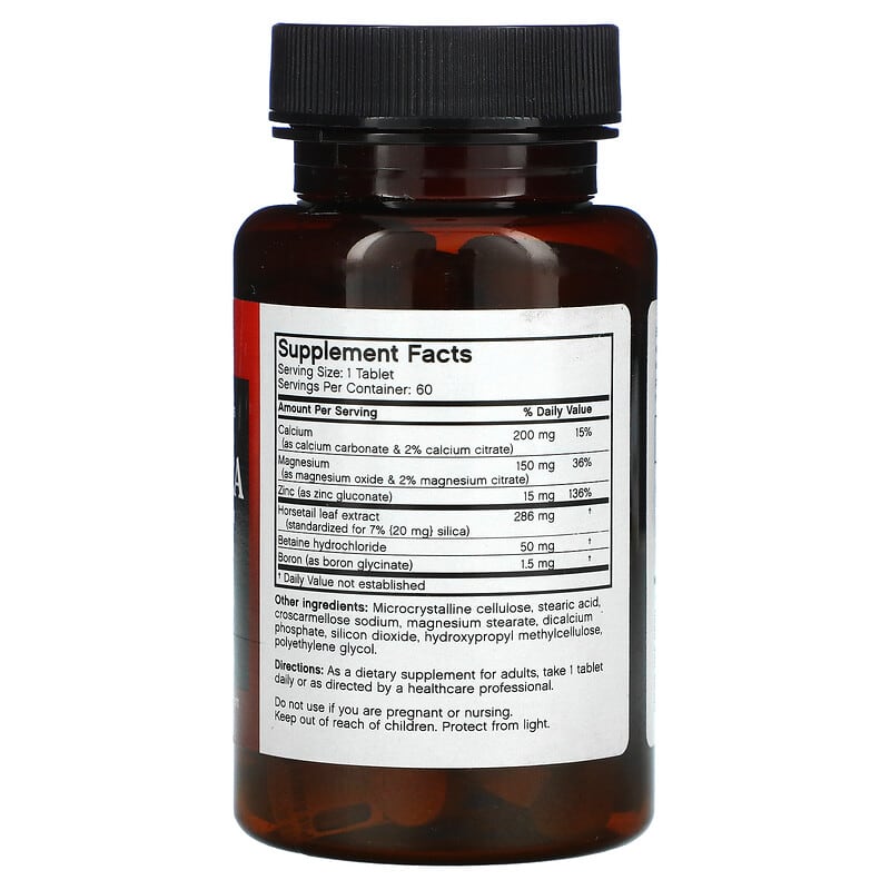 Futurebiotics Super Silica Complex 60 Vegetarian Tablets 8 Thành phần vi chất Futurebiotics Super Silica Complex 60 viên 049479001088