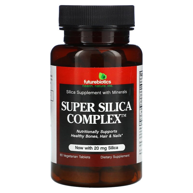 Futurebiotics Super Silica Complex 60 Vegetarian Tablets 1 Futurebiotics Super Silica Complex 60 viên 049479001088