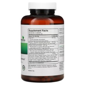 Futurebiotics Thinkfast Brain Performance + Memory 120 Vegetarian Capsules 049479025169