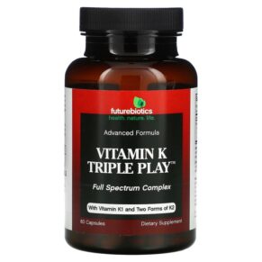 Futurebiotics Vitamin K Triple Play 60 viên 049479006366
