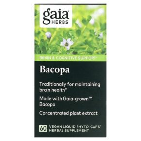 Gaia Herbs Bacopa 60 viên 751063150842