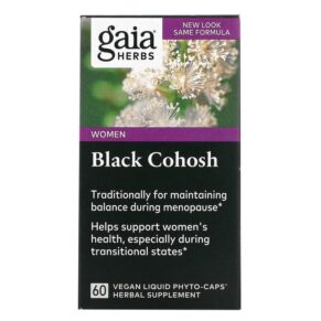 Gaia Herbs Black Cohosh 60 viên 751063401906
