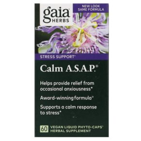 Gaia Herbs Calm A.S.A.P. 60 viên 751063150491
