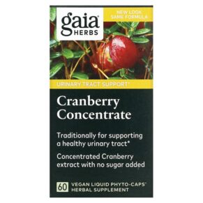 Gaia Herbs Cranberry Concentrate 60 viên 751063403306