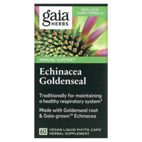 Gaia Herbs Echinacea Goldenseal 60 viên 751063398305