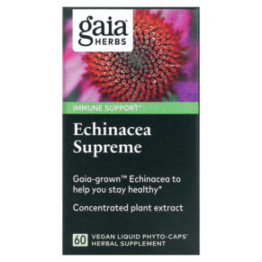 Gaia Herbs Echinacea Supreme 60 viên 751063398404