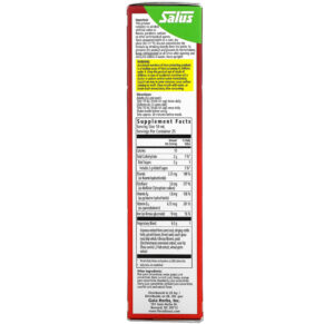 Gaia Herbs Floradix Iron + Herbs Liquid Herbal Supplement 8.5 fl oz (250 ml) 850026260090