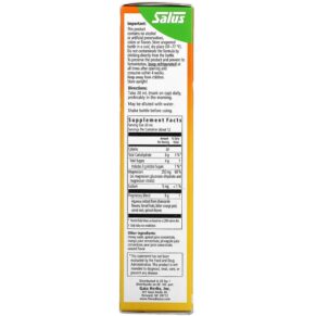 Gaia Herbs Floradix Magnesium Liquid Herbal and Mineral Supplement 8.5 fl oz (250 ml) 850026260076