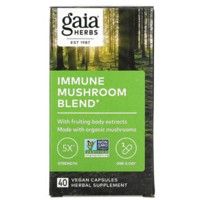 Gaia Herbs Immune Mushroom Blend 40 viên 751063151726