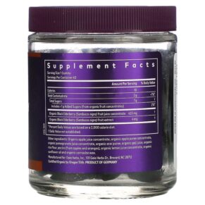 Gaia Herbs Kids Black Elderberry Immune Support 40 Vegan Gummies 751063151481