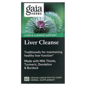 Gaia Herbs Liver Cleanse 60 viên 751063146029