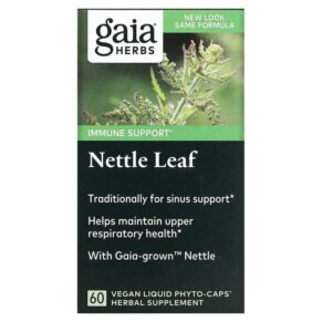 Gaia Herbs Nettle Leaf 60 viên 751063399302