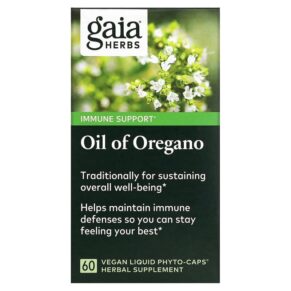 Gaia Herbs Oil of Oregano 60 viên 751063399500