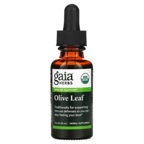 Gaia Herbs Olive Leaf 1 fl oz (30 ml) 751063308250