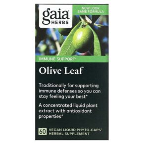 Gaia Herbs Olive Leaf 60 viên 751063399401