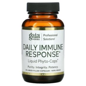 Gaia Herbs Professional Solutions Daily Immune Response 60 Liquid-Filled viên 751063403542