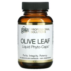 Gaia Herbs Professional Solutions Olive Leaf 60 Liquid-Filled viên 751063399449