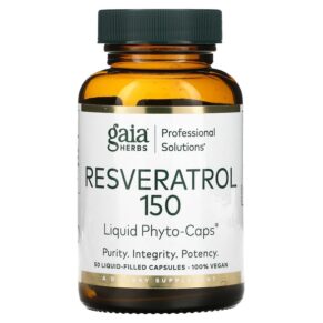Gaia Herbs Professional Solutions Resveratrol 150 50 Liquid-Filled viên 751063996778