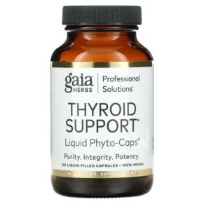 Gaia Herbs Professional Solutions Thyroid Support 120 Liquid-Filled viên 751063996785