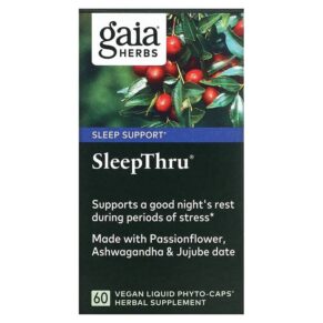Gaia Herbs SleepThru 60 viên 751063145763