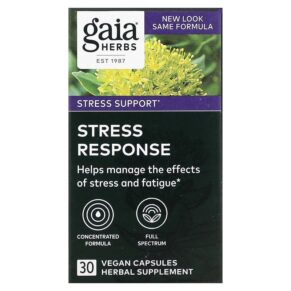 Gaia Herbs Stress Response 30 viên 751063403405