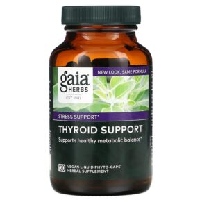 Gaia Herbs Thyroid Support 120 viên 751063996679