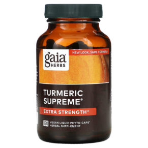 Gaia Herbs Turmeric Supreme Extra Strength 120 viên 751063145961
