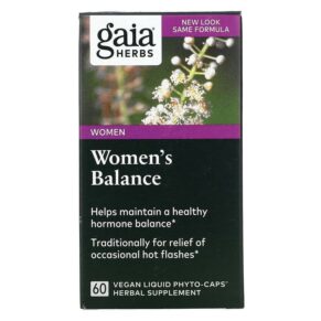 Gaia Herbs Women's Balance 60 viên 751063399609