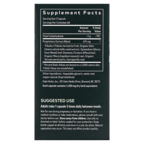 Gaia Herbs Women's Libido 60 Vegan Liquid Phyto-Caps 751063399807